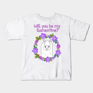 Will you be my valentine? Kids T-Shirt